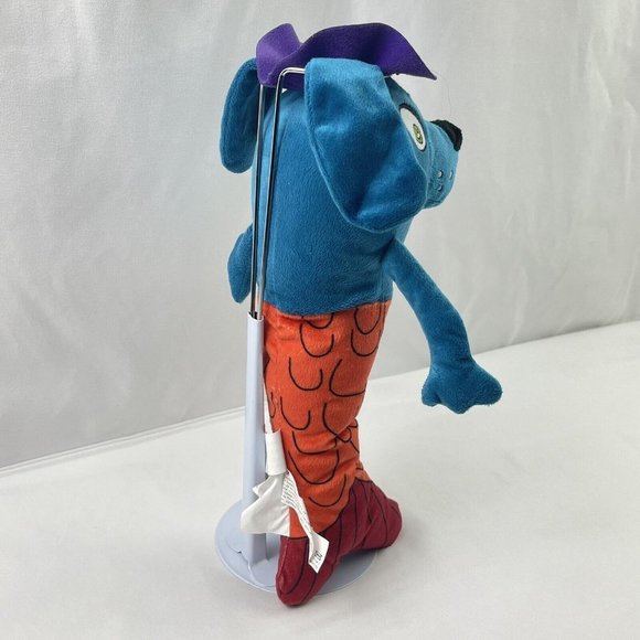 IKEA Sagoskatt Mermaid Dog Plush Multicolor Retired 2021 Stuffed Animal Toy 14" - Picture 4 of 9